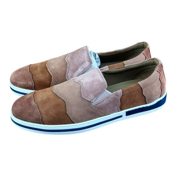 Galizio Torresi Slipper Men’s suede Brown   Casual shoes Size US 9|42 EU - Picture 3 of 9